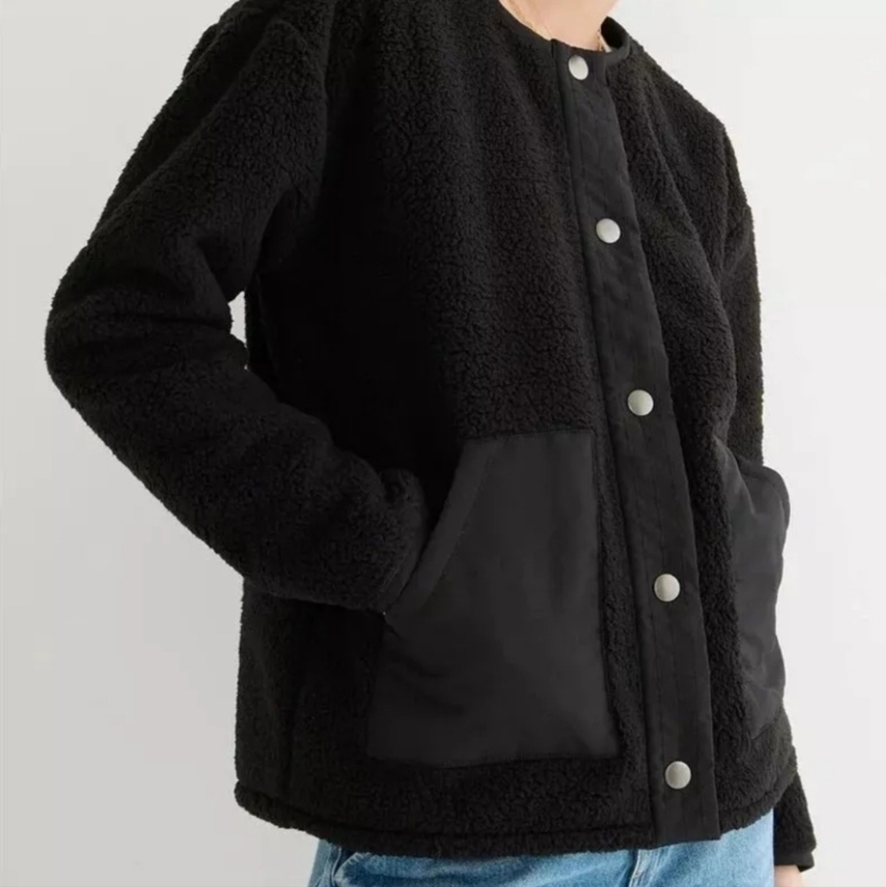 J. Crew Lady Sherpa Jacket